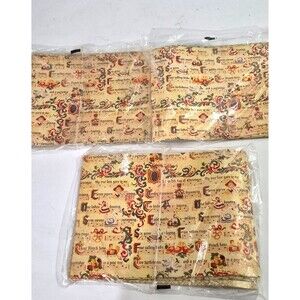 Plus Mark Golden Luxury Christmas Wrapping Paper Set of 3 (12 days of Christmas)